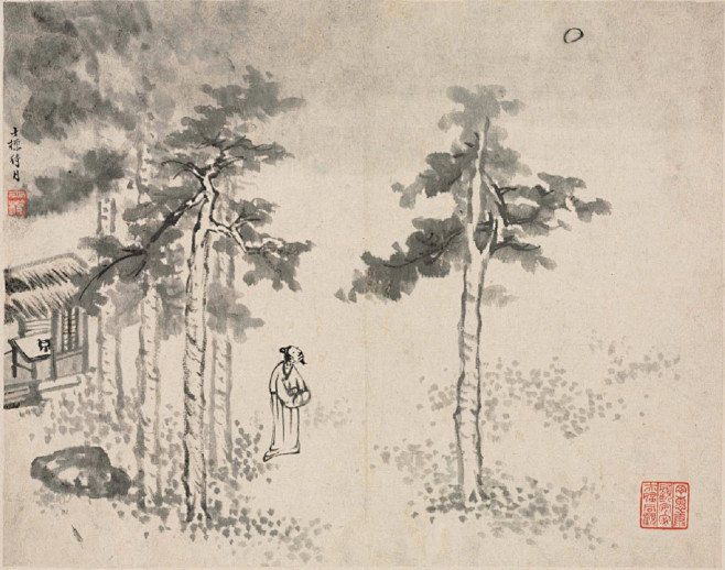清 查士标 ·《四季山水图册》