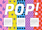 POP MUSIC Exhibition Design : For a Master's in Graphic Design final project at EINA Universitario de Diseño y Arte in Barcelona, Spain, I created a fictional art exhibition, entitled "MUSEUM MIXTAPE: Iconic Music and the Art it Inspired", as pa