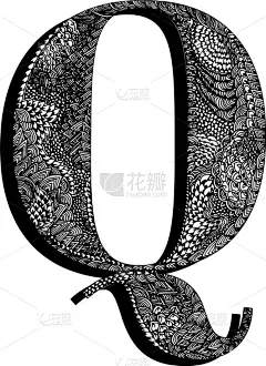蜘蛛网,华丽的,字母,字母表次序,信函,英格兰,巴洛克风格,古董,绘制_4764337030