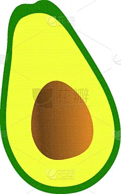 模板,水果,鳄梨,式样,干净,蔬菜,素食,清新,食品,维生素