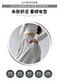 2022新款宽松运动裤女春秋薄款抽绳显瘦百搭束脚裤休闲直筒卫裤子-tmall.com天猫
