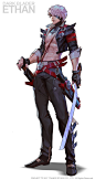 Dark blader -Ethan, Jong Il Kim : One of the main character in "Triple S"