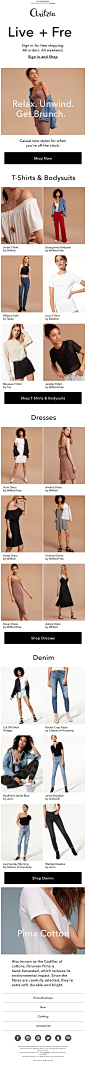 Aritzia - Casual clothes, free shipping