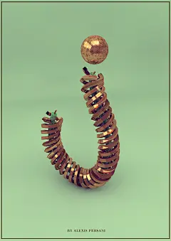 568@美工云官方#c3d设计欣赏##3D大图高清图# 3D视觉设计 设计参考 C4D建模 低多边形 学生毕业设计 C4D学员作品 机械风