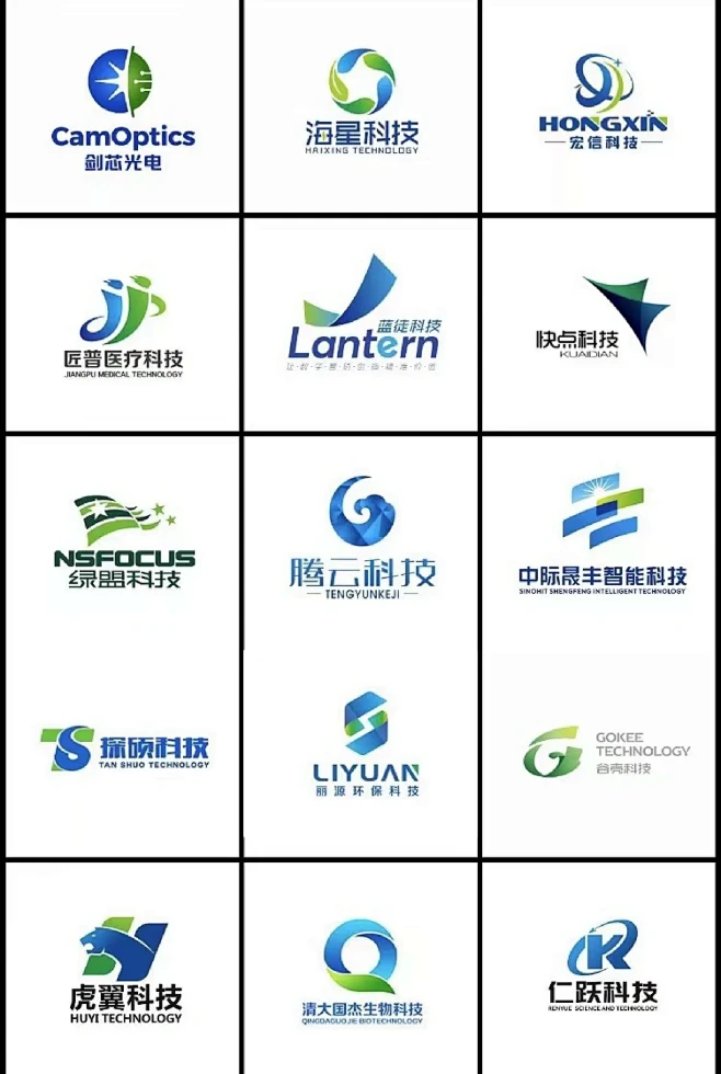 科技公司logo电力光电新能源公司logo创意设计#科技公司logo #光伏logo设计 #新能源logo设计 #生物科技logo #商标注册 ...