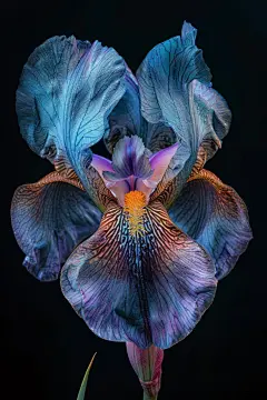 鸢尾草花朵鸢尾花图片摄影图