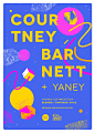 Courtney Barnett Gig Poster / 2019 (617×864)