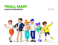 TMALL MART Character Branding