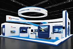 创意设计现代科技展厅摄影图