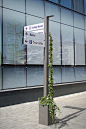 outdoor wayfinding signage HEDERA ATECH