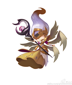 C7L7—ART采集到G-02【Q版法师】