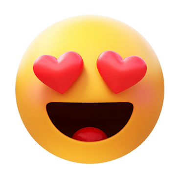 smiling face with he...