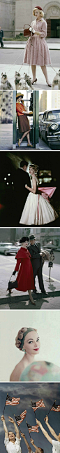 #Vintage Fashion# 40-70年代的优雅与时尚 ​ ​​​​