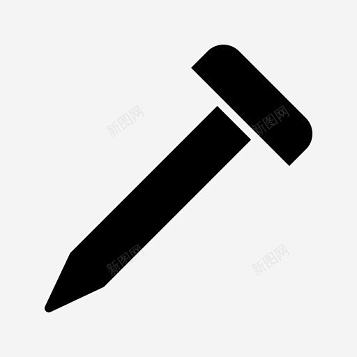 钉子硬钉螺丝钉图标 设计图片 免费下载 页面网页 平面电商 创意素材