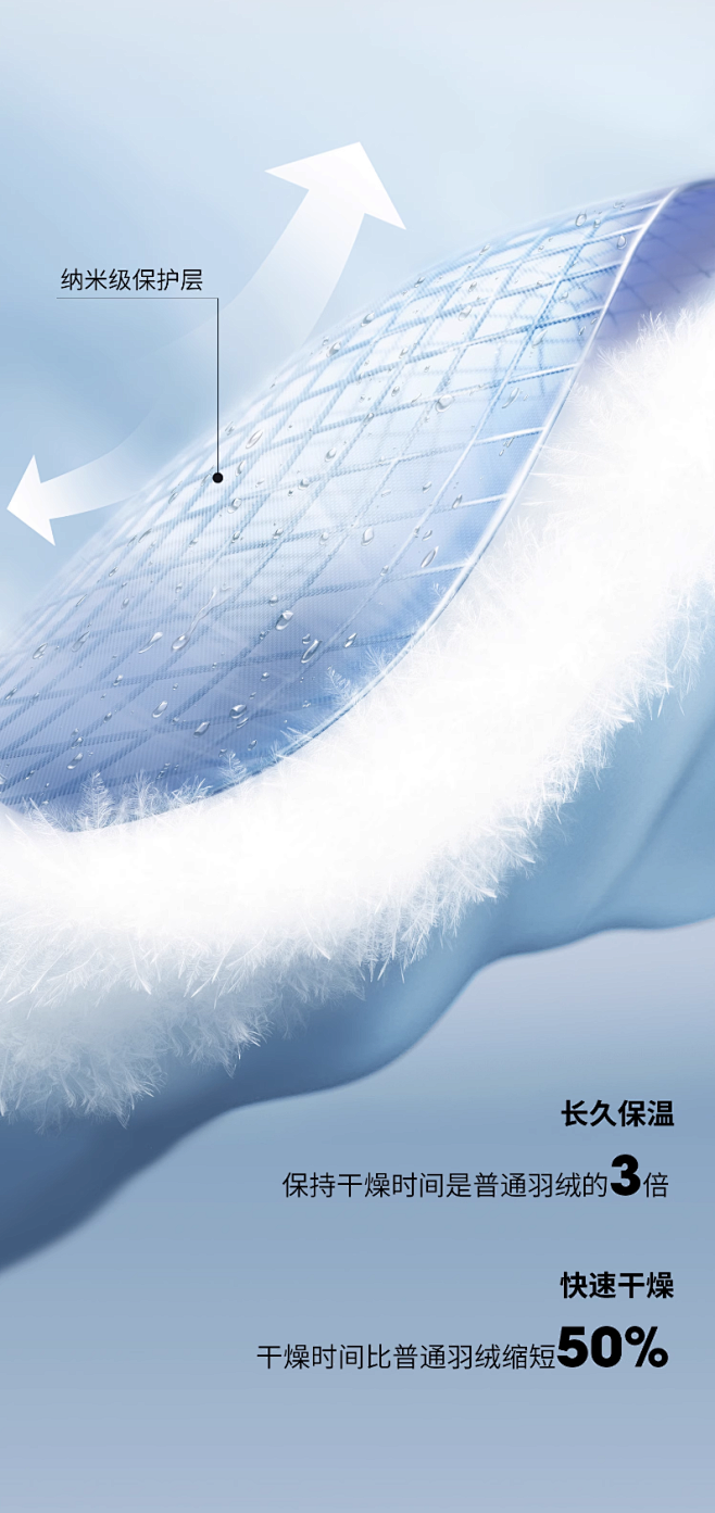 鸿星尔克羽绒服男反季冬季新款男士纳米级防...