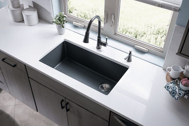 Kitchen square sink ...
