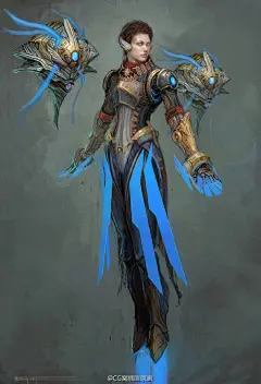 #全球插画师# 艺术家MuYoung Kim概念人设作品~个人主页：www.artstation.com arti。转发有奖：OCG窝插画原画手绘板绘画游戏美术