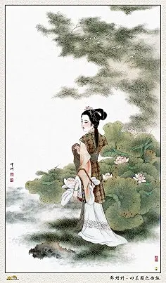 四美圖之西施