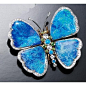 Creative Lalique Opal Butterfly Pin | INSECTS IN THE JEWELRY | Pinter…