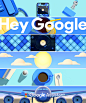 Google CES Visuals 2019 : Google CES Visuals 2019I was invited by Brand New School to help them design visuals for Google's main booth at CES 2019 as well as for the screens located throughout the Las Vegas strip.The amount of content created for the boot