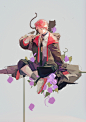 深夜摸两笔，都没画完，p2是直--REDUM-