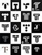 灵感采集⭐300个字母T元素图形logo设计分享 - 小红书