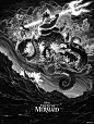 # [小美人鱼]艺术海报(设计师：Nico Delort)