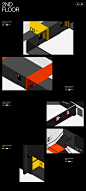 brand coworking Education icons identity logo pictogram Signage typography   wayfinding