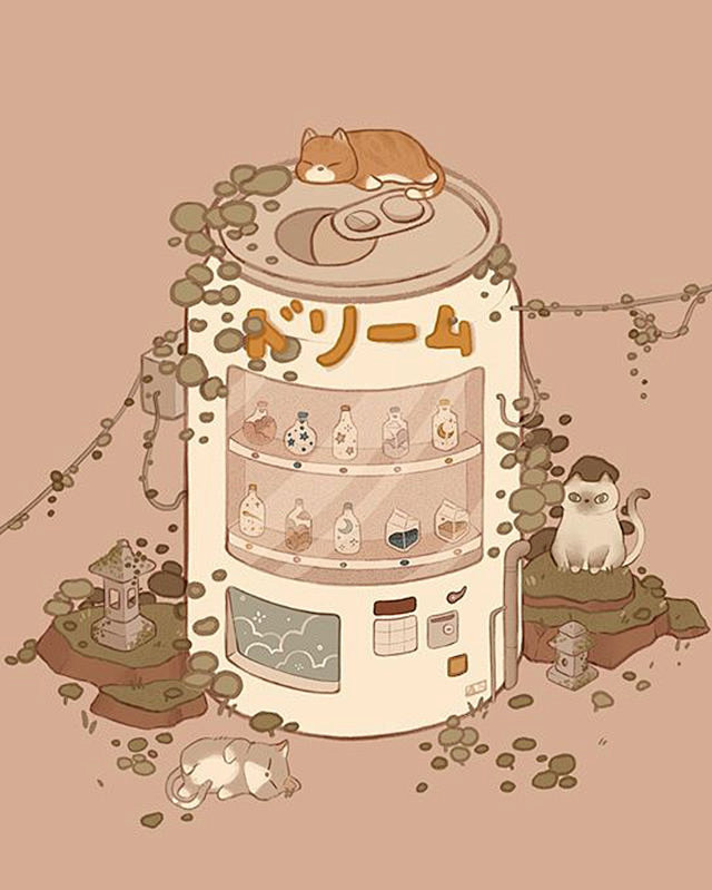微观世界。
插画师A创造的脑洞世界过分可...