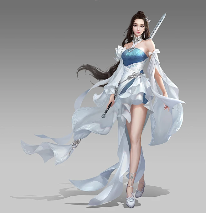 剑女主角 11 of 29 -花瓣网