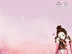韩国美女插画壁纸第一辑 (9)