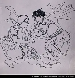 童谣（木木）的插画画廊展厅 中国插画画廊 #采集大赛#