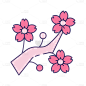 icon-樱花节-日本图标元素