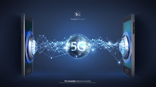 5G新科技网络信息海报