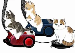 日本画师靠一组“社畜”猫咪插画爆红，网友：太真实了！ : 日本画师靠一组“社畜”猫咪插画爆红，网友：太真实了！,猫咪,社畜,插画,cosplay