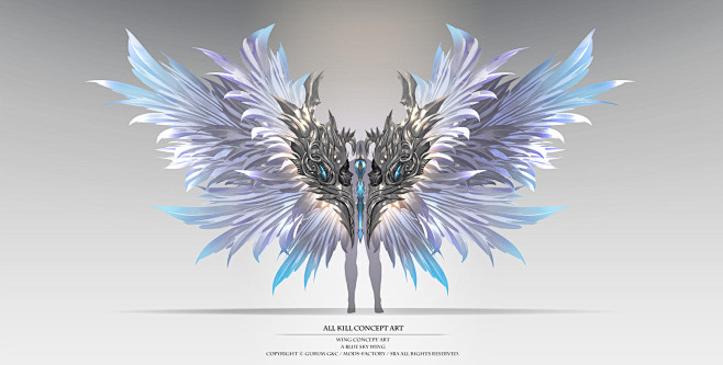 wing concept art , a...