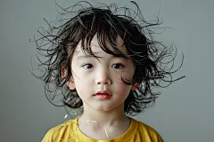 潮流小男孩发型图片