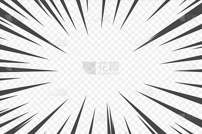 动作漫画动画速度效果。黑色漫画运动动画漫...