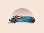 Vehicle Illustrations by Christopher Hebert - Inspiration Grid | Design Inspiration : Cool series of illustrated vehicles by Canadian artist Christopher Hebert. More illustrations via Dribbble
