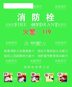 消防栓 警告  - 源文件下载【酷图网】消防栓,警告,火警,海报,写真