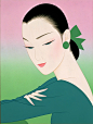独特的东方女性之美| 鹤田一郎的版画