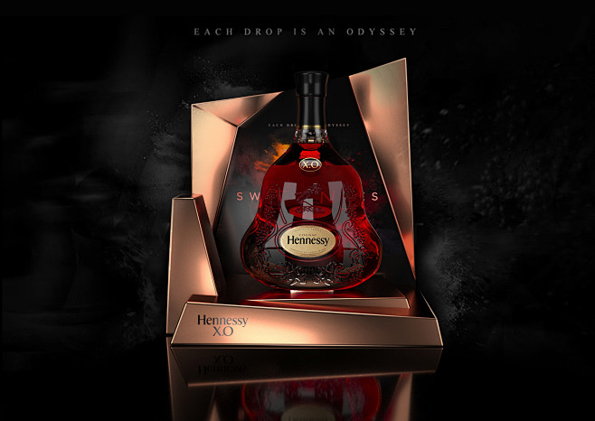Hennessy display and...