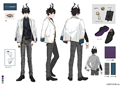 未见_星月采集到NIJISANJI en全员人设图