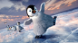 Happy Feet ice penguins wallpaper (#1846534) / Wallbase.cc