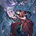 溯游从之，宛在水中央  
玲珑和兽神的爱情真是绝美
祝#诛仙手游三周年#生日快乐 @诛仙手游官博