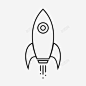 火箭动力使命图标 标识 标志 UI图标 设计图片 免费下载 页面网页 平面电商 创意素材