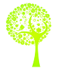 淡绿色圆形抽象的树花纹矢量素材 - 叶信设计素材下载 - PNG图标|EPS矢量|PSD分层|英文字体|PS笔刷|背景花纹