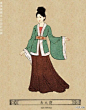 中国历代女性服饰史。