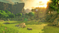 #E3 2016# WiiU/NX《塞尔达传说 Breath of the Wild 》100分钟DEMO演示映像！以下是4K尺寸的游戏场景大图 LWiiU/NX《塞尔达传说》100分钟树屋演示