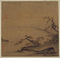 谿頭秋色圖  (南宋 馬麟)